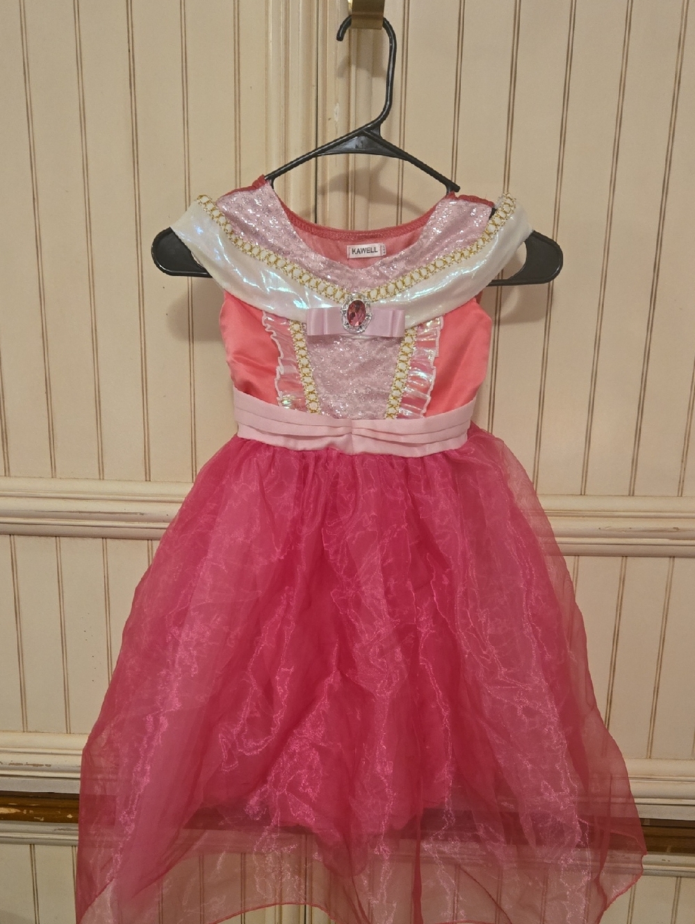 Pink Princess Kids Costume Dress